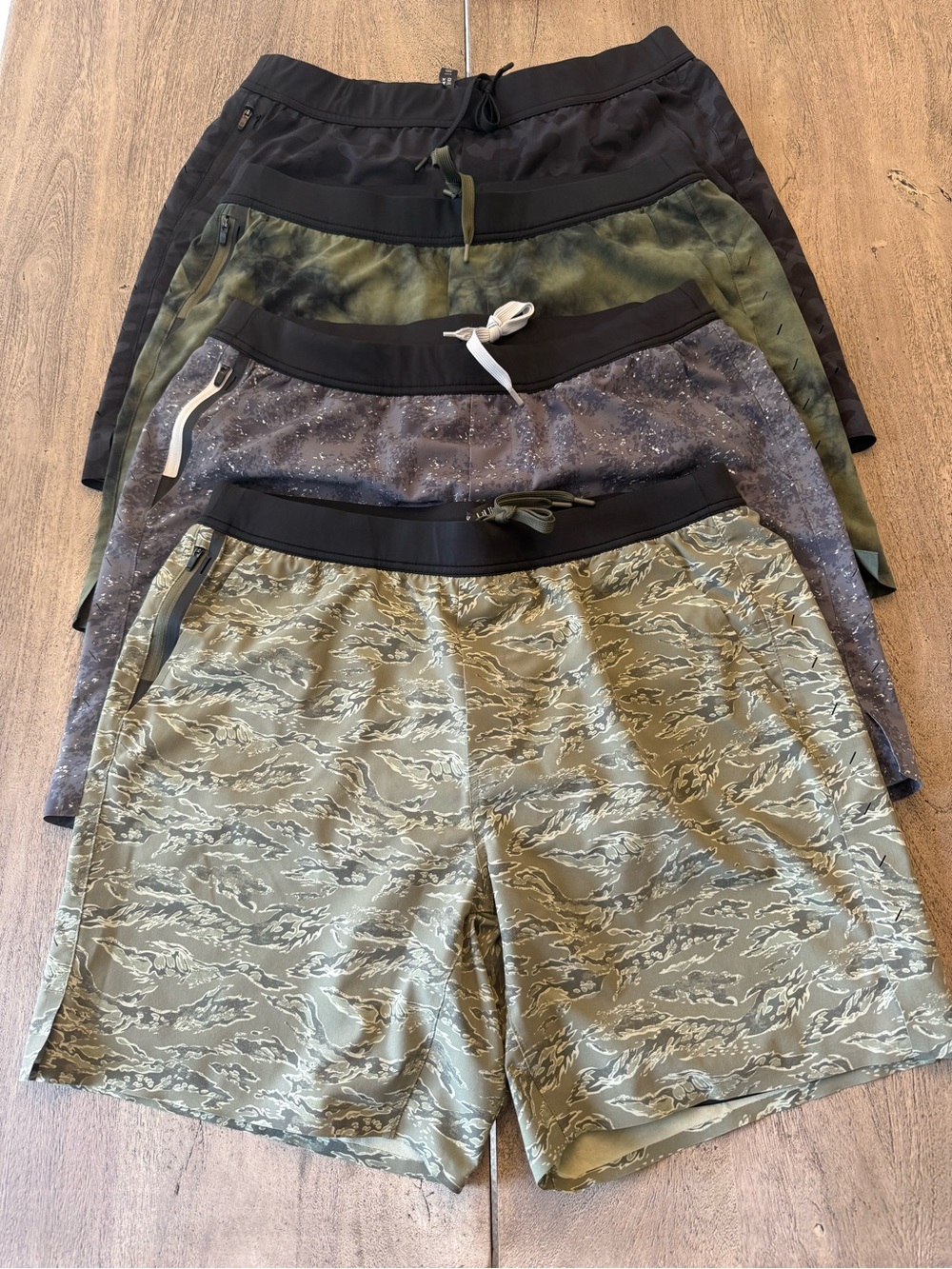 Lot of 4 - Ten Thousand 7” Interval Shorts with Liner